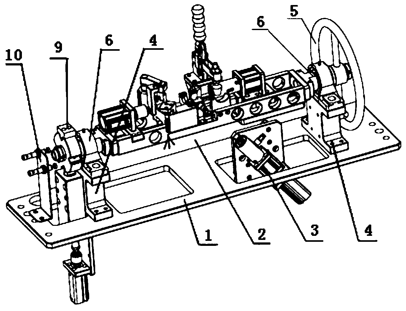 一种水阀总成半自动装配机构