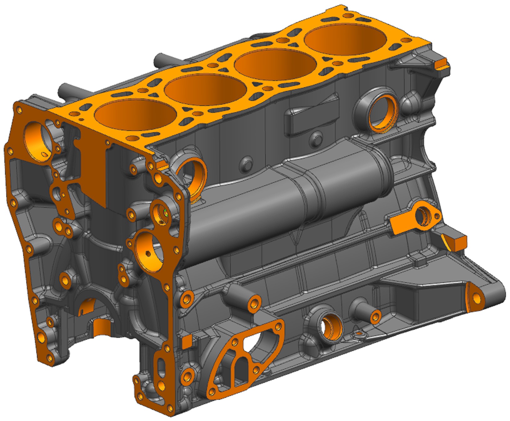 汽车发动机缸体