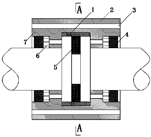 胶水管端头连接装置