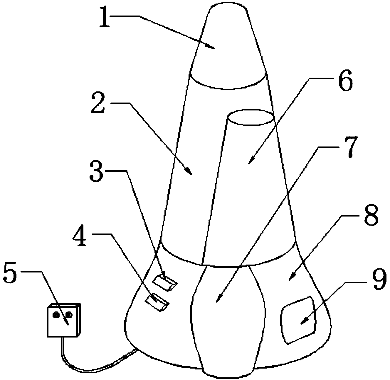 一种新型车载吸尘器