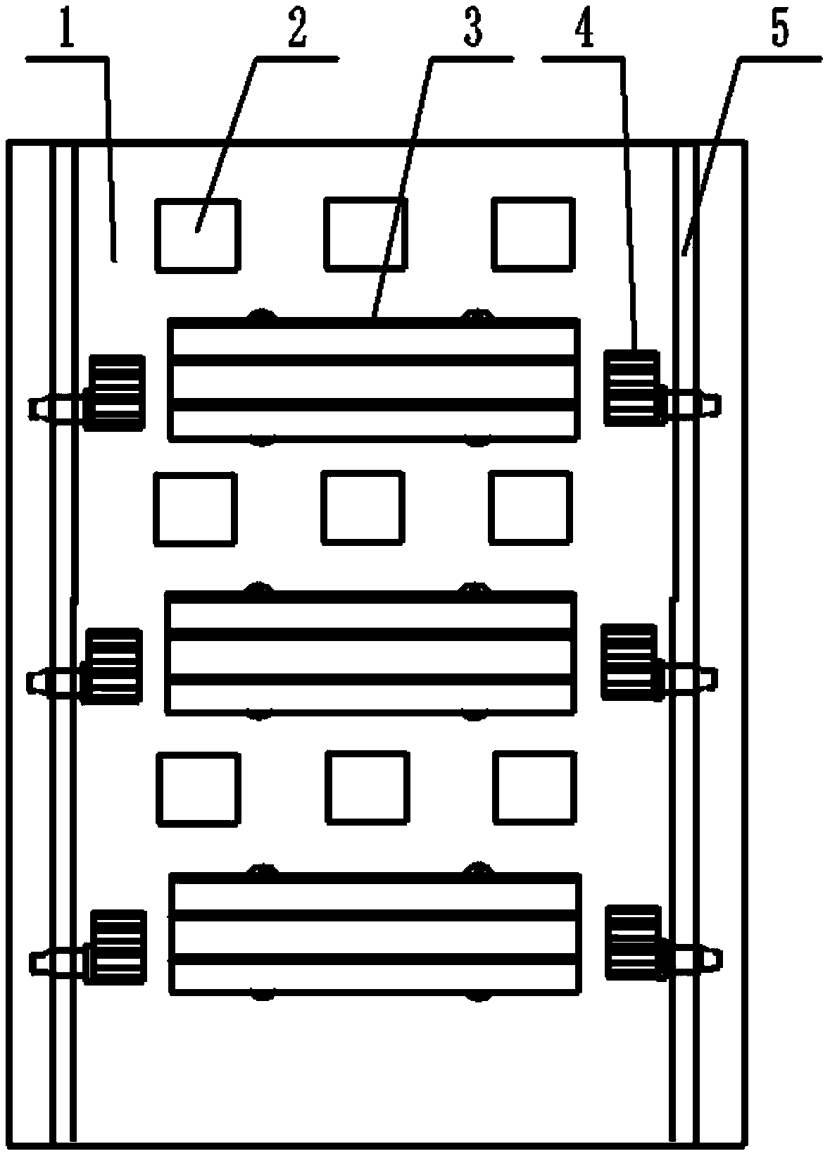 一种便于理线的配电柜