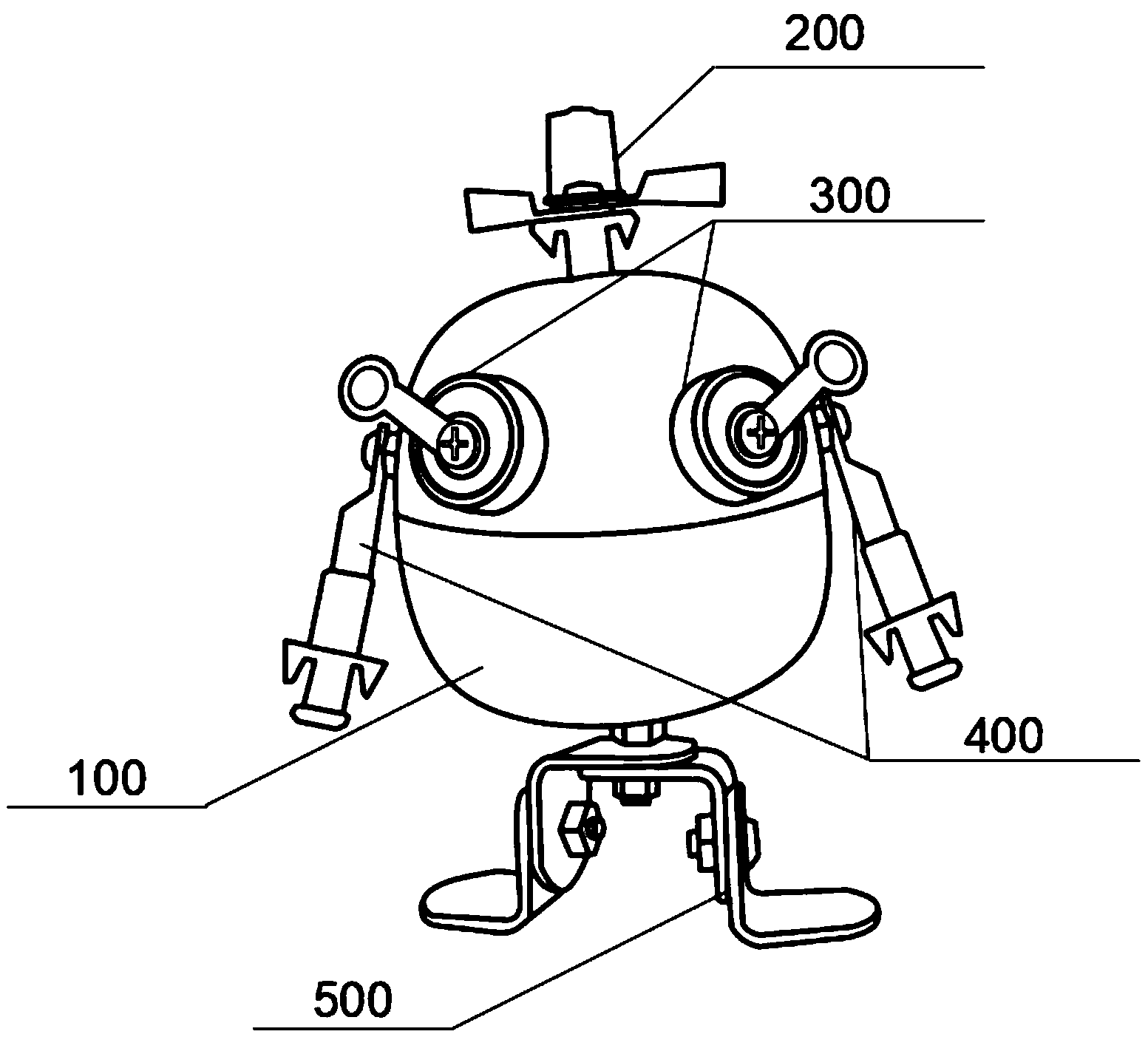 一种组装式扭蛋玩具