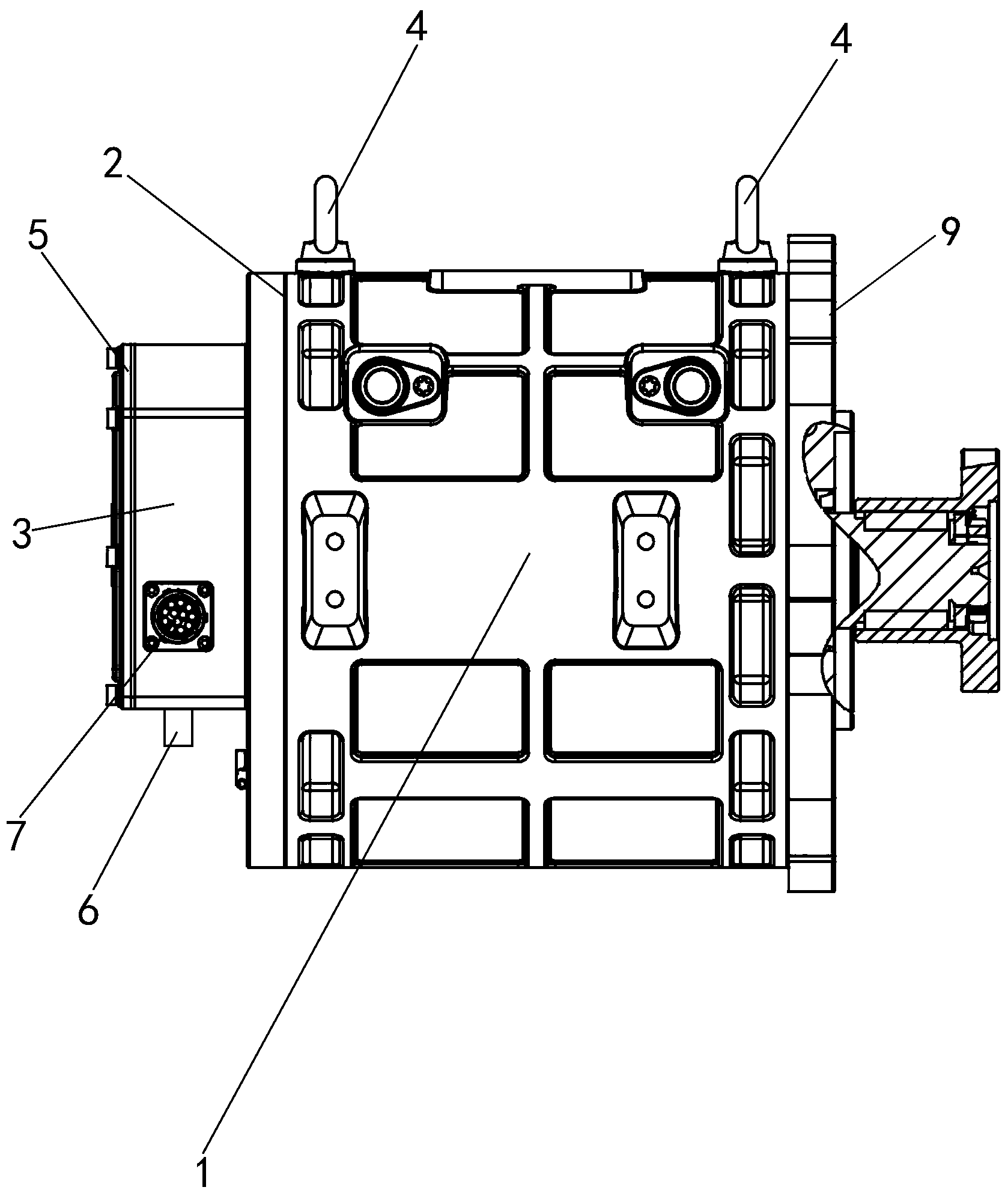 电机接线盒结构