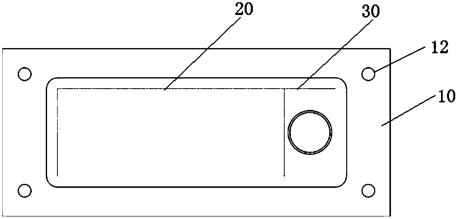 一种视窗组件及电子仪器