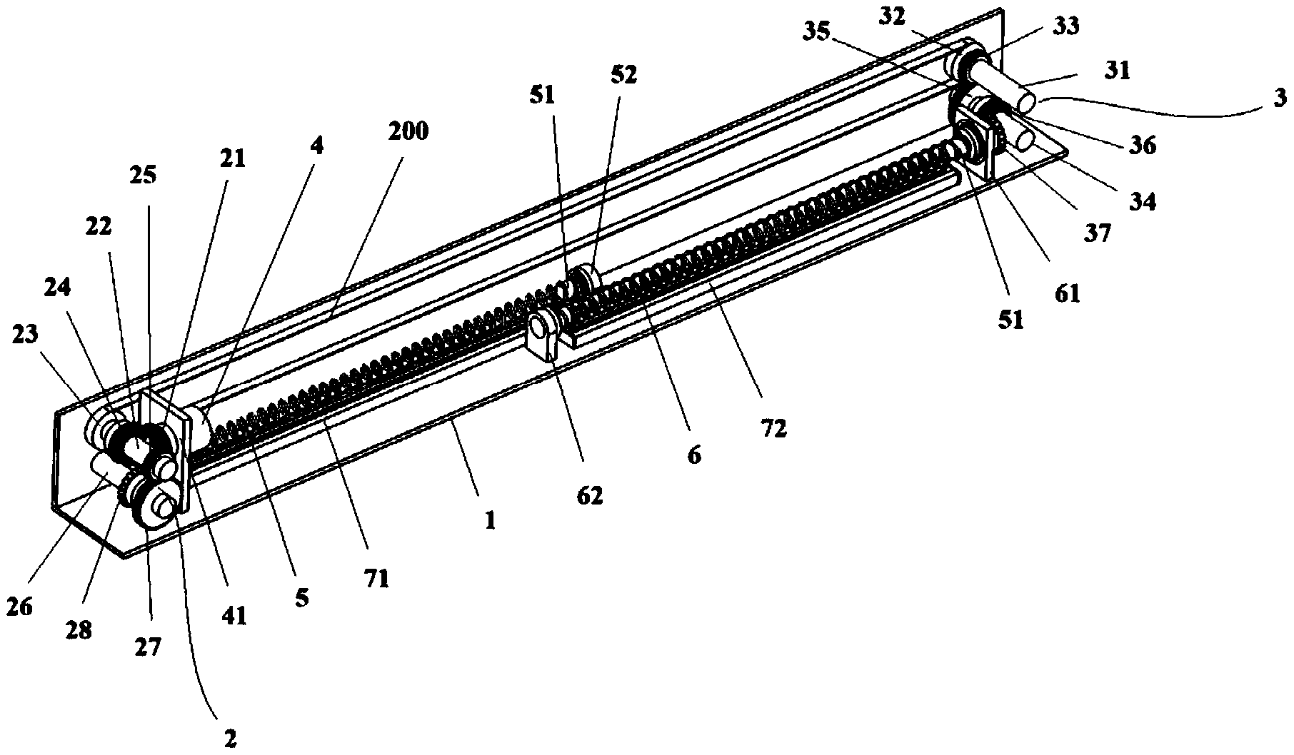 【一种单电机控制双窗帘自动开合装置专利查询】专利号|摘要-企查查