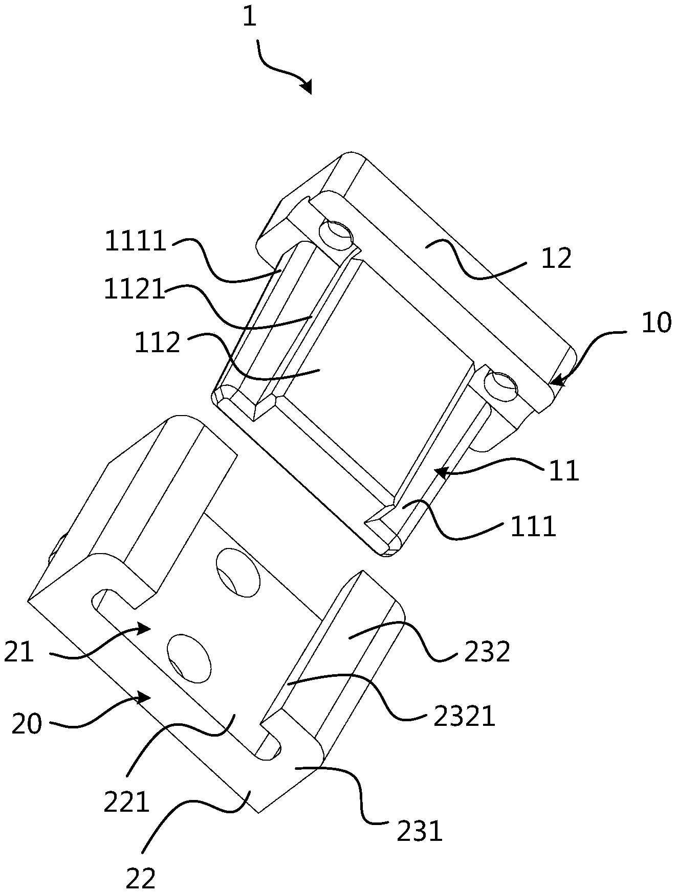 快拆结构及机器人