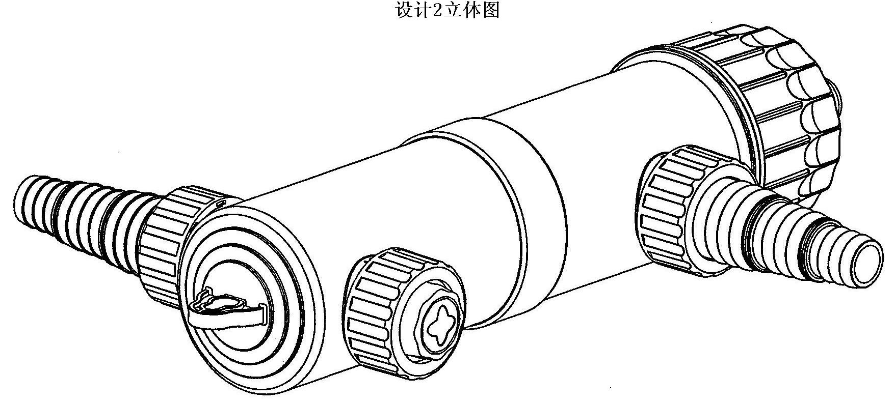 紫外线消毒灯手绘图片