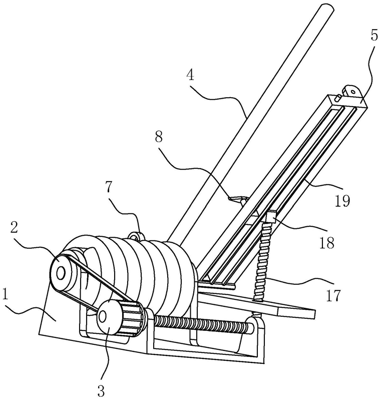一种强夯机的测量装置