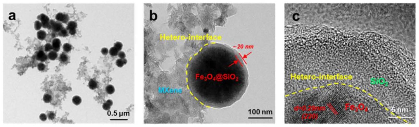 静电自组装Fe3O4@SiO2/MXene实现高效微波吸收的方法_专利查询 - 企查查