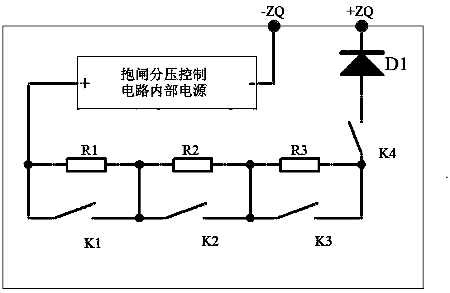 【电梯曳引机抱闸制动分压控制电路专利查询】专利号|摘要-企查查