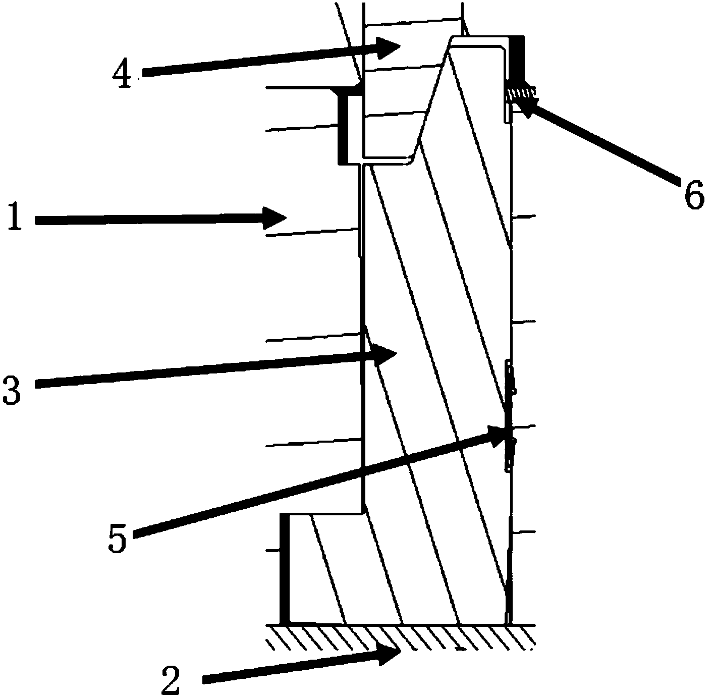 一种弹块摆杆结构