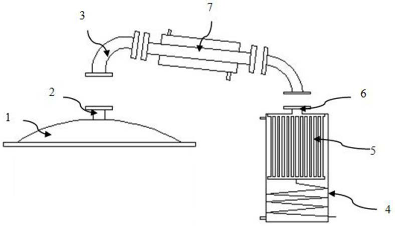 一种用于精油提取的蒸馏冷凝装置