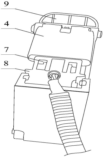 一种轻便型电子油门踏板