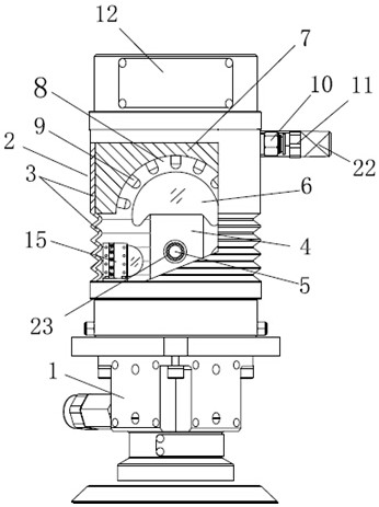 带浮动调节的砂光机